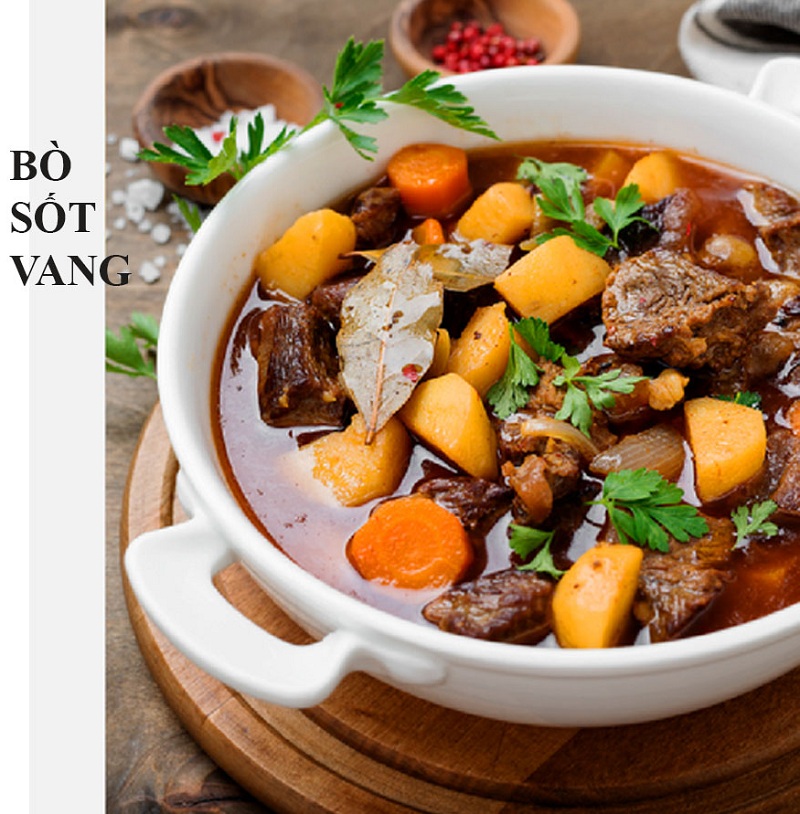 Bò sốt vang