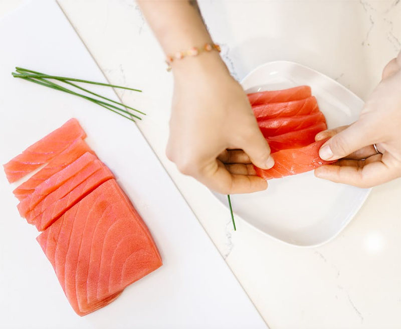 Cách làm sashimi cá ngừ