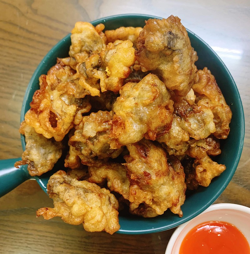 Ruột hàu chiên xù